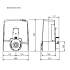 CAME BXV - BXV 600Kg 24V + 4 m Zahnstangenautomatisierungs-KIT anschließen