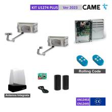 CAME U1274 PLUS FERNI Kit completo para cancelas batientes hasta 4m por hoja Encoder