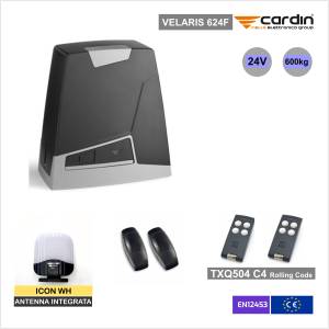 CARDIN VELARIS 624F Kit Schiebetorantrieb 600 kg 24 V