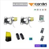 CARDIN HLXCORE 230 KIT Completo interrato cancello 2 battenti