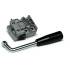 CAME FROG-A - KIT Complete underground automation with 1 swing gate