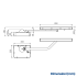 CAME STYLO-RME - Motoriduttore 24V reversibile con encoder per cancelli a battente max 1.8mt per anta