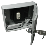 CAB BL.BS - Armored door with electric brake release with shutter button