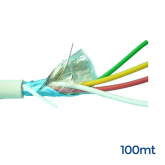 ELAN 4x0.22 - Cable de alarma blindado - Rollo de 100mt 