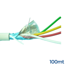 ELAN 4x0.22 - Cable de alarma blindado - Rollo de 100mt