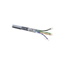 Câble de raccordement FTP ADJ catégorie 6 AWG 24 8 lignes 305 mt - Couleur argent