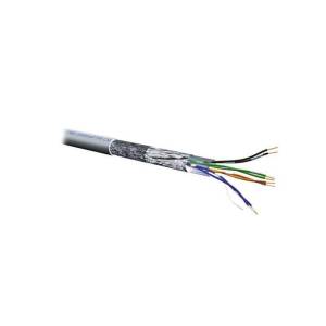 Cavo in Bobina Patch FTP ADJ Categoria 6 AWG 24 8 Linee 305 mt - Colore Silver 