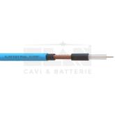 ELAN RG59 MIL C17 - Double sheath blue coaxial cable GR4 - skein 100mt