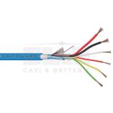 Cable de alarma blindado ELAN GR4 2x0.50 + 4x0.22 bobina de 100mt - 100% cobre
