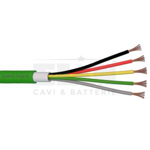 ELAN 5x0.50 - Double sheath gate automation cable - sold by the meter