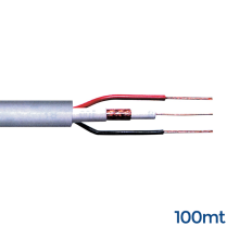 Cable microcoaxial ELAN + madeja 2x0,50 compuesto GR2 100mt