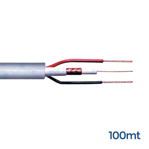 Câble Microcoaxial ELAN + écheveau 2x0.50 composé GR2 100mt 