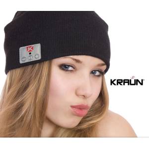 KRAUN WK28 - Cappellino altoparlanti integrati senza fili bluetooh