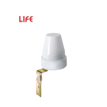 LIFE CREPUSCULAR SWITCH, 10A, REGULATION 5-50 LUX, 220V, 2200W max, IP44
