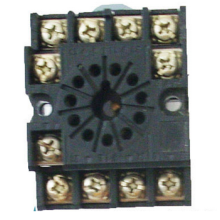 FINDER socket for industrial undecal plug-in relay for DIN bar