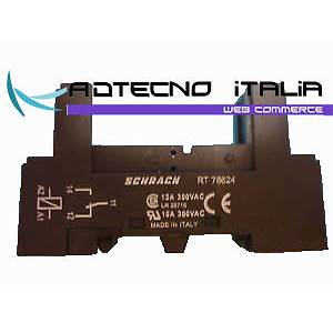 SOCKET FOR 2-EXCHANGE RELAY BAR DIN 12A 300VA