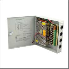 Alimentatore per telecamere con 9 uscite 12V 10A 220v