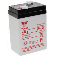 YUASA NP4-6 - Batteria 6 volt 4Ah