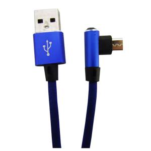 Cable de carga + datos USB - MicroUSB - 1 metro - varios colores