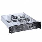 Chassis Industriale da Rack 19" 2U Nero