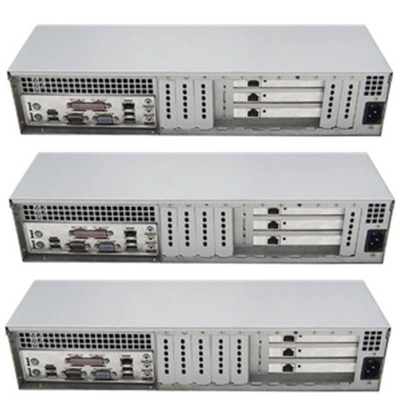 Châssis Rack Industriel 19 "2U Noir