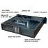 IPC-240L Chassis Industriale Rack 19 Desktop 2U Ultra-compatto