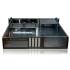 IPC-240L Industrial Chassis Rack 19 Desktop 2U Ultra-compact