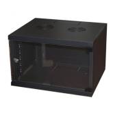 LK1907UN Rack 50 kg Wandmontage 6U Schwarz