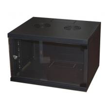 LK1907UN Rack 50 kg Wandmontage 6U Schwarz