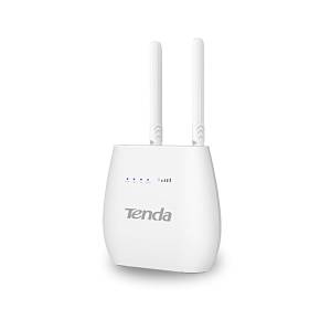 Routeur Tenda 4G680 WiFi N300 4G LTE ext. fourmi. Emplacement pour carte SIM du routeur VoLTE