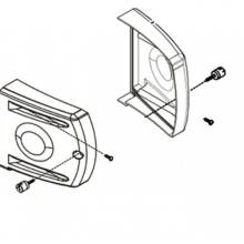 CAME 119RID359  coppia tappI laterali FERNI