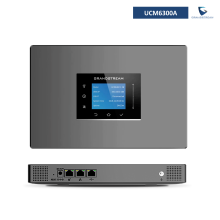 Grandstream UCM6300A Centralita VoIP IP Pbx serie audio 1.500 usuarios 200 llamadas simultáneas 3 puertos GIGABIT-POE12V