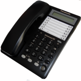 PANASONIC KX-TS108EX - TELÉFONO DE ESCRITORIO CON MANOS LIBRES Y PANTALLA