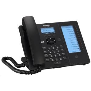 PANASONIC KX-HDV230NEB Telefono IP 6 linee LCD Nero  