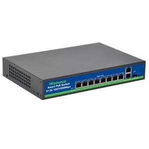 Commutateur 8 ports POE + 1 port UPLINK - Vitesse du port SFP 100/1000 Mbps 