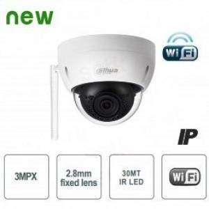 3MP 2,8 mm Mini Dome IP-Funkkamera - Dahua - IPC-HDBW1320E-W