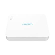 NVR Uniarch 8 Canali 5 Megapixel U.265, 1 SATA, 8 Uscite PoE