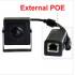 Telecamera Mini IP 2,4 MP 3.6mm con audio - POE ottica pin hole