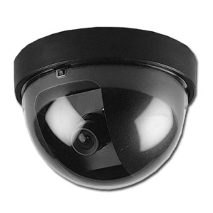 Cámara mini domo negra BN 420TVL 12V 1/3 CCD