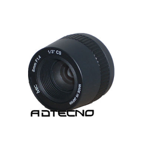 8mm F1 lens: 1.4 1/3 "CS IVEC - Made in Japan