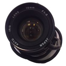 Autoiris lens 16mm F1,3 - Made in Japan