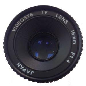 Autoiris lens 16mm F1.4 - Made in Japan