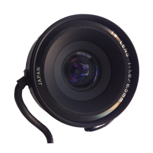 Autoiris 6.5mm F1.2 lens - Made in Japan