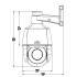 Uniview IPC672LR-AX4DUPK Speed Dome IP 2MP 4x Erkennung von Menschen